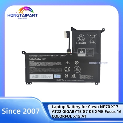 Αγορά Laptop Battery NP50BAT-4-54 4ICP7 89% New for Clevo NP70 X17 AT22 15.2V 49WH σε απευθείας σύνδεση κατασκευή