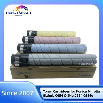 Αγορά Τόνος TN512 για την Konica Minolta Bizhub C454 C454e C554 C554e BK540g C M Y 510g HONGTAIPART σε απευθείας σύνδεση κατασκευή