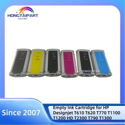 Αγορά 130ML Ink Cartridge 72 C9403A-MK C9370A-PK C9371A-C C9372A-M C9373A-Y C9374A-G Neutral Packing for HP Designjet Printers σε απευθείας σύνδεση κατασκευή