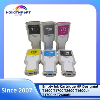 Αγορά 300ML Ink Cartridge 730 P2V71A-MK P2V73A-PK P2V68A-C P2V70A-Y P2V69A-M P2V72A-G for HP Designjet T1600 T1700 T2600 T1600dr T1700dr T2600dr σε απευθείας σύνδεση κατασκευή
