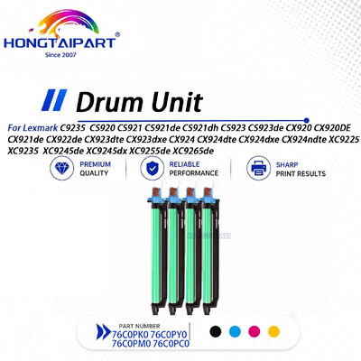 Αγορά 76C0PK0 76C0PY0 76C0PM0 Drum Unit Fit Εκτυπωτής σειράς Lexmark CS920 CX920 XC9235 σε απευθείας σύνδεση κατασκευή