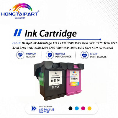 Αγορά 652 δοχείο μελάνης F6V24AE F6V25AE για HP Deskjet 1115 2135 3600 3635 3636 3638 σε απευθείας σύνδεση κατασκευή