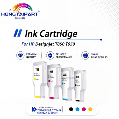 Αγορά HP 738 Ink Cartridge 300ml For Designjet T850 T950 498P6A 676M6A 676M7A 676M8A σε απευθείας σύνδεση κατασκευή