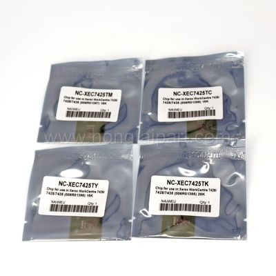 Τσιπ κασετών τονωτικού για τη Xerox phaser 7425 7428 7435 (006R01395 006R01396 006R01397 006R01398)