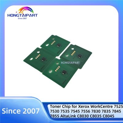 Τόνος Chip-BK Y M C 006R01509 006R01510 006R01511 006R01512 Για το εργασιακό κέντρο Xerox 7525 7530 7535 7545 7556 7830 7835 7845 7855 AltaLink C8030 C8035 C8045 C8055