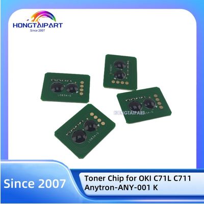 Συμβατό τσιπ τόνερ για OKI C71L C711 Anytron-ANY-001 K