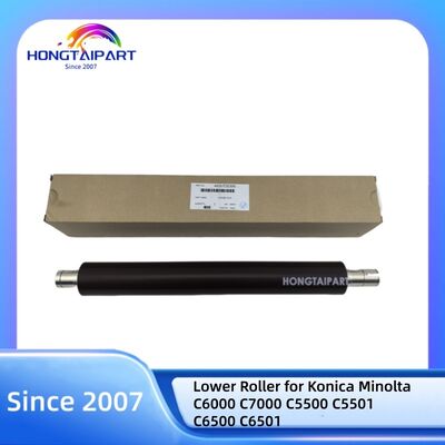 Κάτω Ρολάκι A03U720300 για Konica Minolta C6000 C7000 C5500 C5501 C6500 C6501 Ανταλλακτικά Μέρη Ρολάκι Θερμότητας Ρολάκι Σταθεροποίησης HONGTAIPART