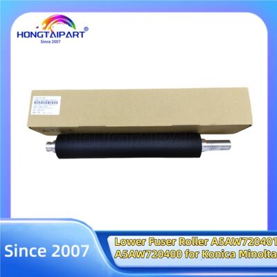 Κάτω κύλινδρος τήξης A5AW720401 A5AW720400 για Konica Minolta Press C6085 C6100 C6110 C1085 C1100 Ανταλλακτικά Τροφοδοσίας Hongtaipart Θερμικός κύλινδρος πίεσης