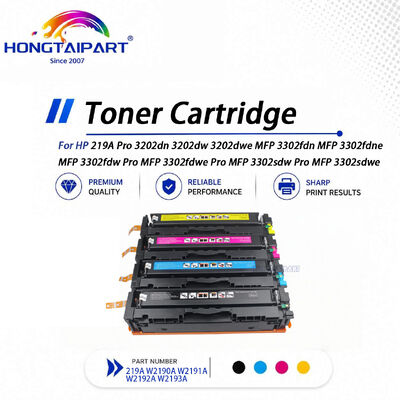 Κασέτα τόνερ υψηλής απόδοσης 219A W2190A W2191A W2192A για HP Pro 3202 3302 MFP