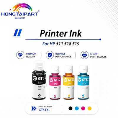 Απόδοση ζωντανών χρωμάτων HP GT51XL Universal Ink Smooth Printing No‑clog κεφαλή εκτύπωσης