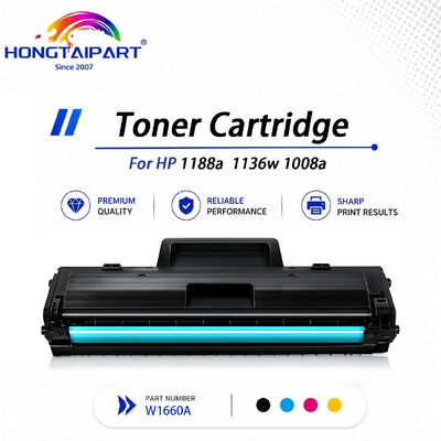 Clear Text Υψηλή συμβατότητα Κασέτα τόνερ HP W1660A για εκτυπωτή 1188w 1136w 1188nw 1008w 1008a