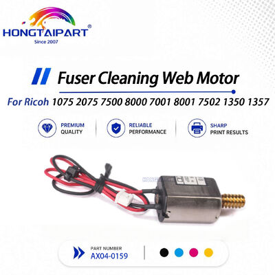Stable Fuser Cleaning Web Motor AX04-0159 For Ricoh 1075 2075 7500 8000 7001 8001 7502 1350 1357 Copier