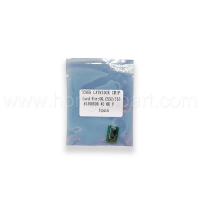 Τσιπ κασετών τονωτικού για OKI C532DN MC573DN 6K 46490610 46490611 46490609 τσιπ Konica Minolta τονωτικού αναστοιχειοθέτησης 46490612 τσιπ